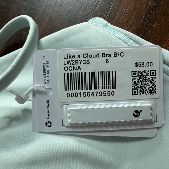 Lululemon Like a Cloud Bra
Light Support, B/C Cup - Picture 5 of 7
